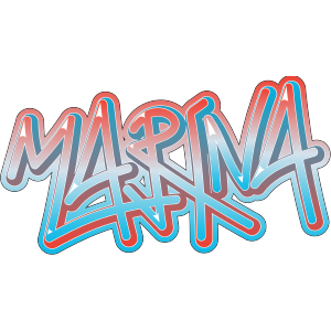 graffiti style sticker IR