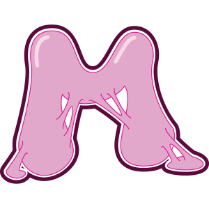 graffiti style sticker IR